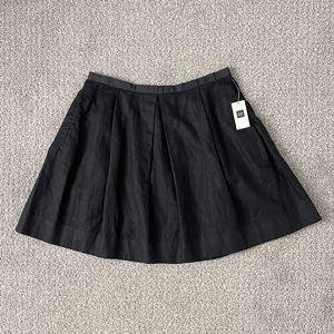 GAP Cotton/Linen Pleated Skirt